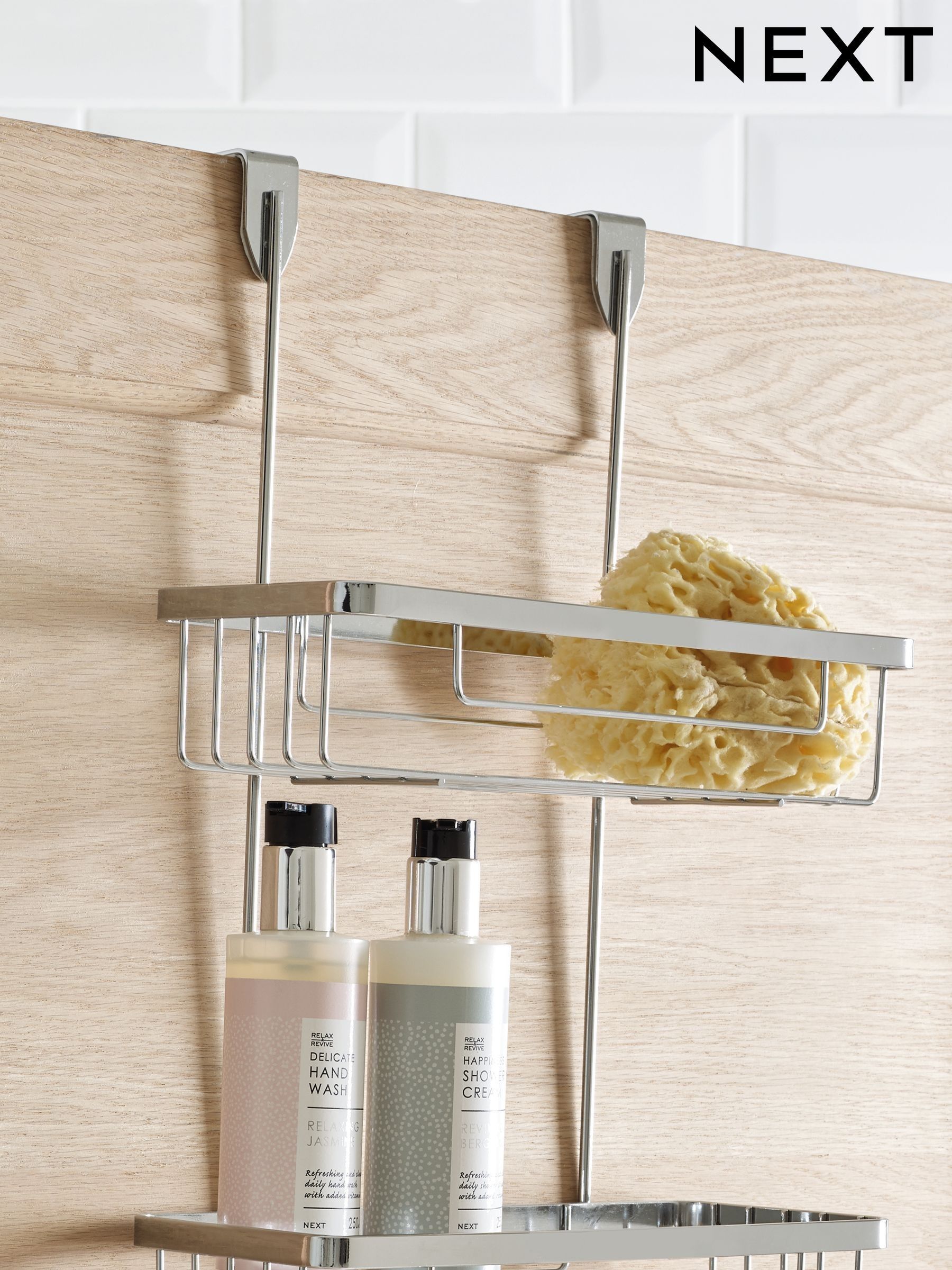 Shower caddy chrome hotsell
