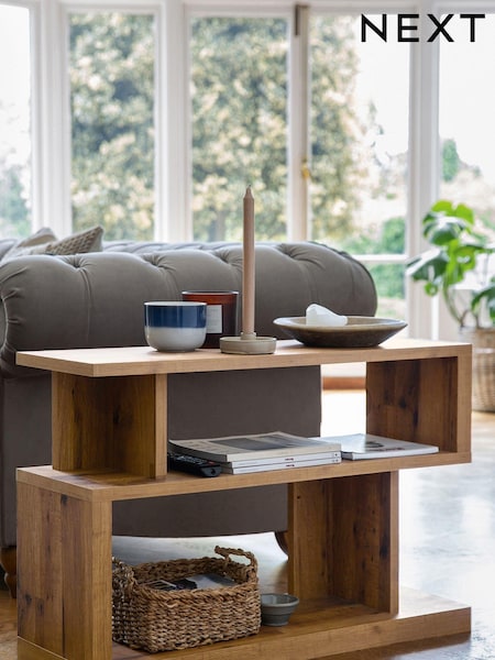 Dark Bronx Oak Effect Side Table (425172) | €155