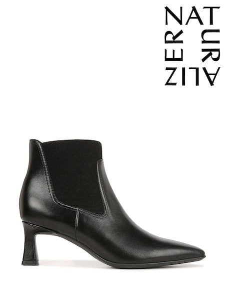 Naturalizer Daya Leather Ankle Black Boots (425548) | €115