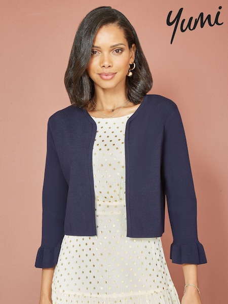 modra - Yumi Cropped Cardigan With Bell Sleeves (425765) | € 59
