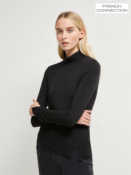 French Connection Jersey Venitia Split Cuff Top (427352) | €61