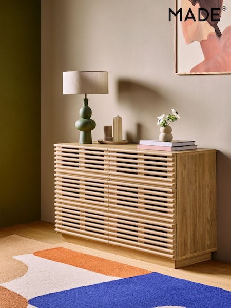MADE.COM Oak Tulma Wide Chest of Drawers (428176) | €631