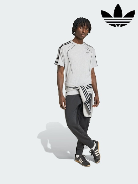 Grey - Regular Adidas Originals Spacer Teamgeist 26 Cutline T-shirt