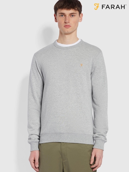 Серый - Farah Tim Crew Sweater (428534) | €17