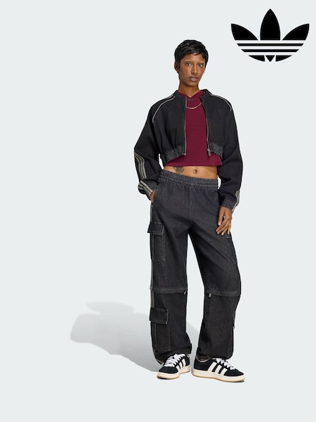 Black - Adidas Originals Denim Jacket