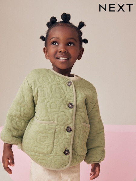 Green Quilted Jacket (3mths-7yrs) (428899) | €9 - €10.50