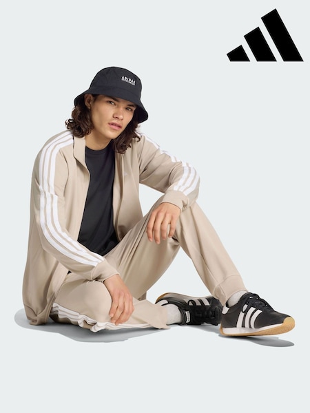 Cream - Regular Adidas Dayready Tracksuit