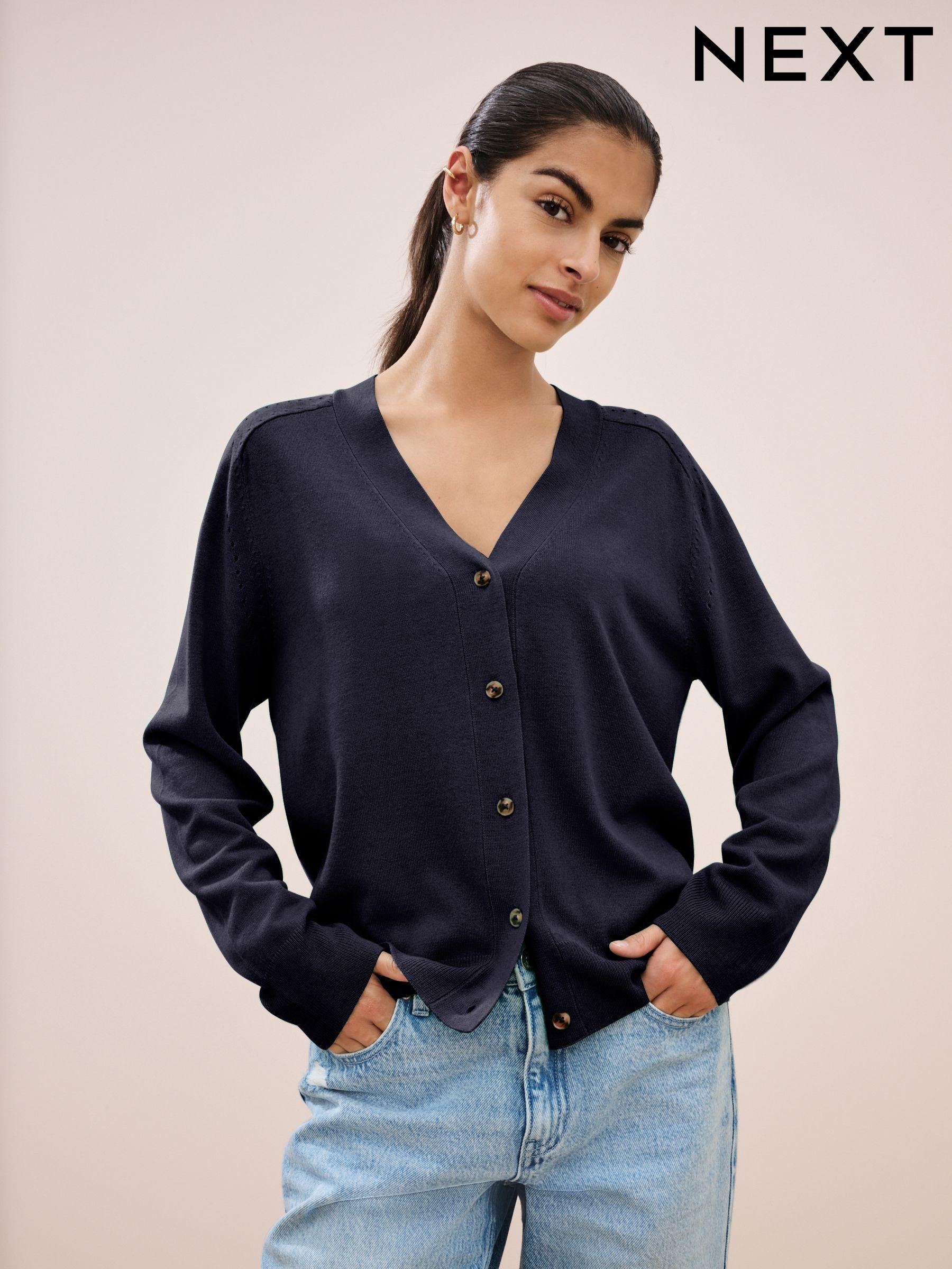Women s Cardigans Petite Blue Knitwear Next Luxembourg