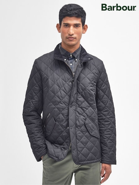 Barbour® Black Chelsea Quilted Jacket (429313) | $364