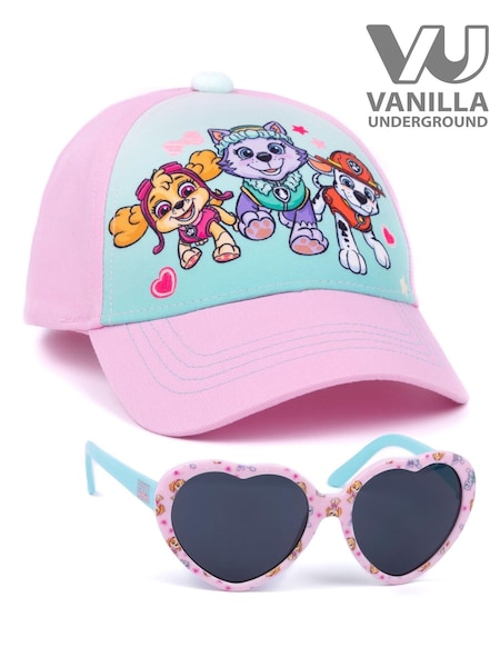 Vanilla Underground Pink Paw Patrol Kids Licensing Cap with Sunglasses (429332) | €29