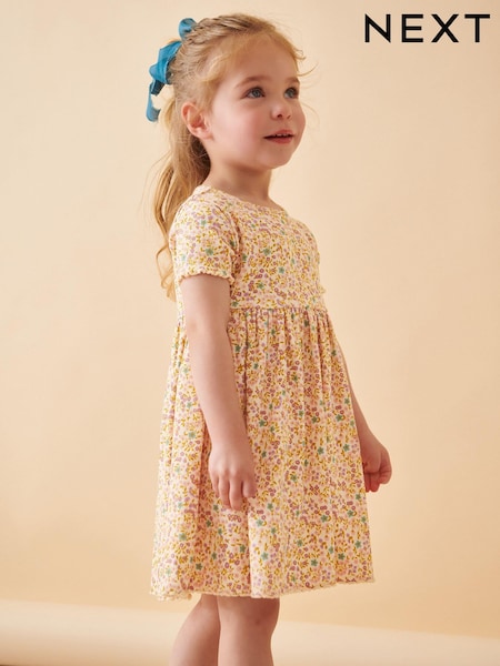 Več - Short Sleeve Rib Jersey Dress (3mths-7yrs) (429390) | € 5 - € 7