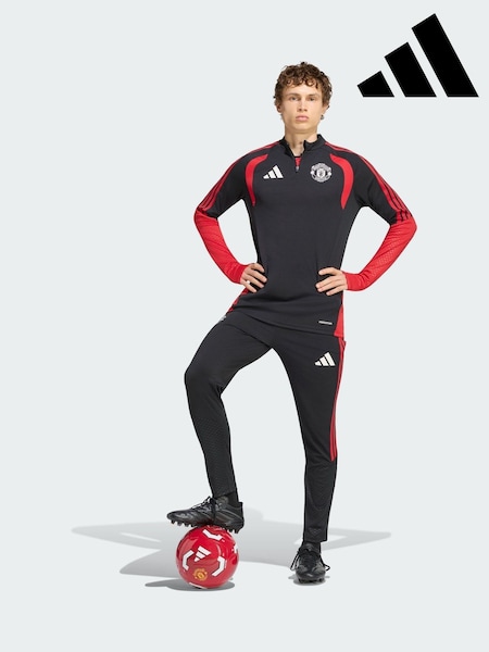 أسود - Regular Adidas Manchester United 26/27 Tiro Training Top