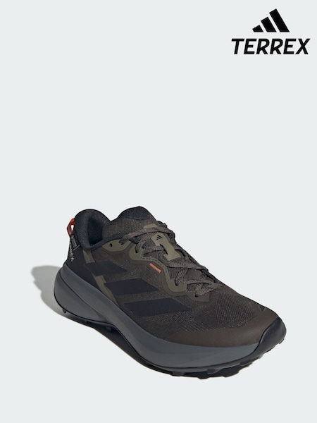 Green - Regular Adidas Terrex Tracefinder Plus Gore-tex Trail Running Shoes