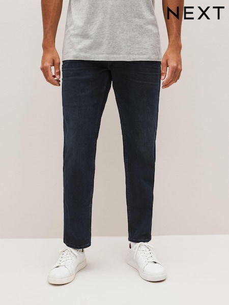 Sininen Musta - Sinkku - Straight Fit Classic Stretch Jeans (429680) | €39