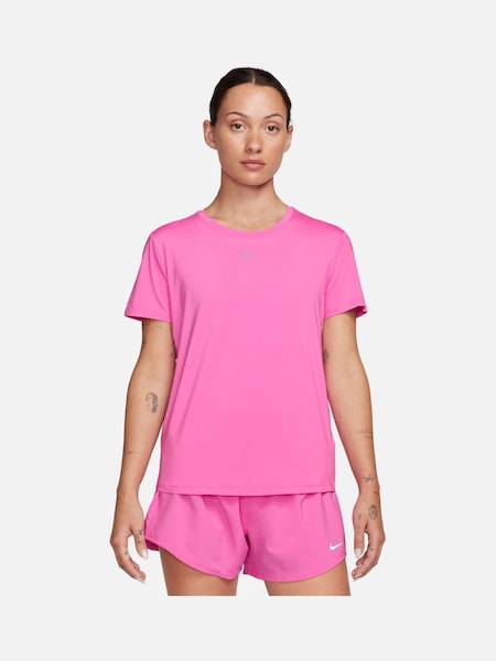 Pink - Nike One Classic Dri-FIT Kurzärmeliges Oberteil (429779) | 25 €