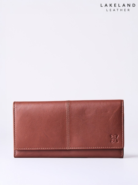 Brown - Lakeland Leather Colby Large Purse