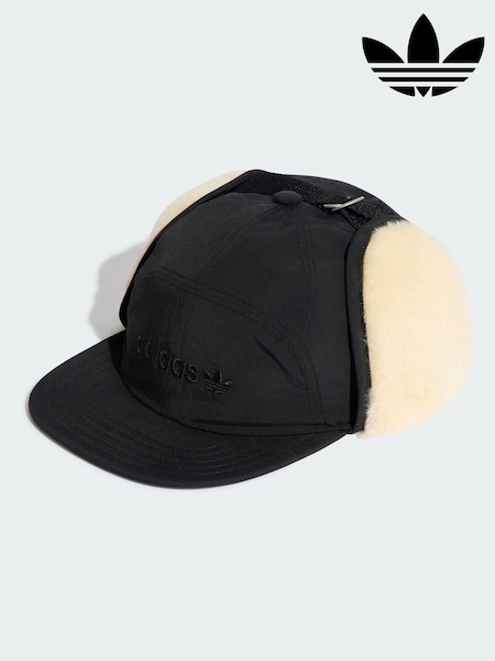 Black - Regular Adidas Originals Earflap Cap