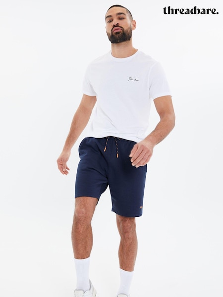 Threadbare Navy Premier Sweat Shorts (430139) | €26