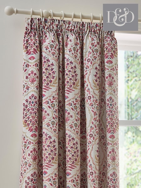 Dreams & Drapes Ashmead Lined Pair Of Pencil Pleat Curtains