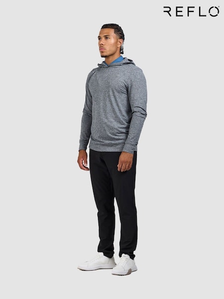 Grey - Regular Reflo Clyde Hoodie