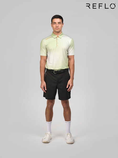 Green - Regular Reflo Tagus Short Sleeve Polo Shirt