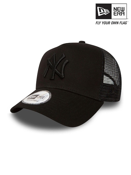 Svart - New Era® New York Yankees Clean A-frame Trucker Cap (431802) | kr530