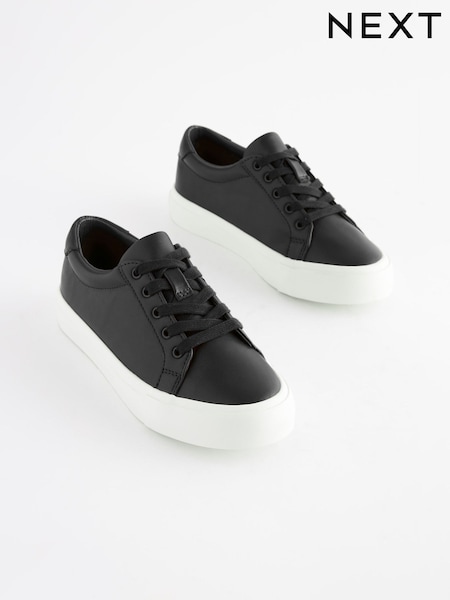 črna - Lace Up Smart Trainers (433090) | € 19 - € 29