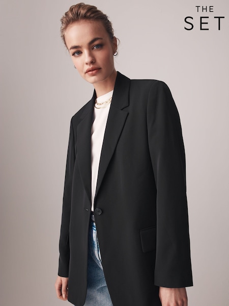 The Set Relaxed Blazer (433248) | kr504