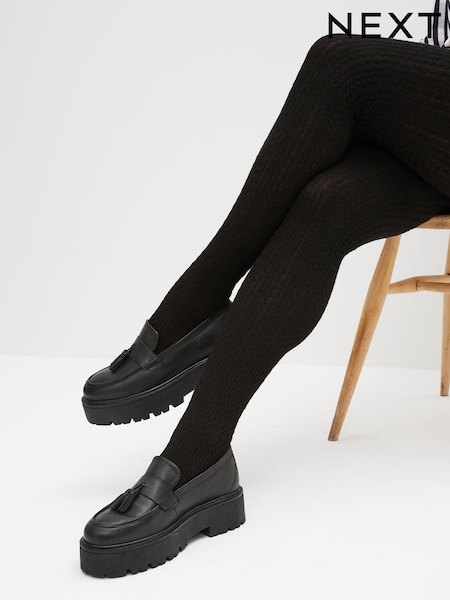 Black Knitted Tights 1 Pack (433418) | $22