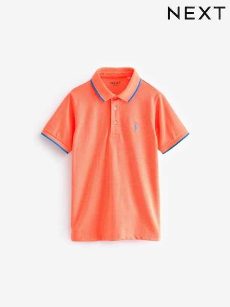 Fluorescentno oranžna - Short Sleeve Polo Shirt (3-16yrs) (435002) | € 6 - € 10