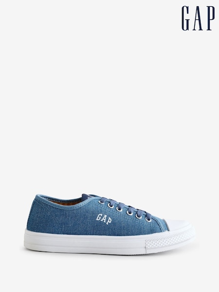 Gap Blue Houston Low Top Canvas Trainers (435052) | €50