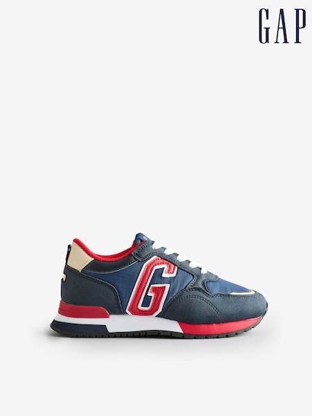 Gap Navy/Blue New York Low Top Trainers (435368) | kr714