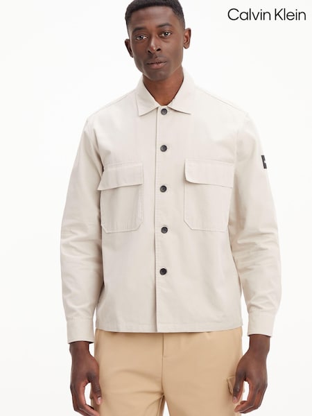 Calvin Klein Natural Cotton Nylon Overshirt (436059) | €70