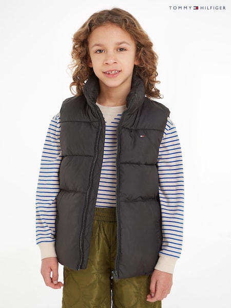 Tommy Hilfiger Black Kids Essential Padded Gilet (436797) | €44 - €53