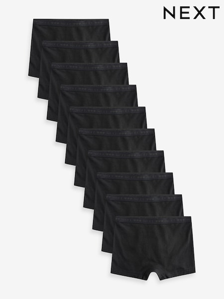 Black Short Briefs 10 Pack (2-16yrs) (438361) | AED71 - AED114