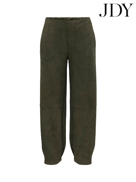 Зеленый - Jdy Olive Soft Touch Balloon Leg Trousers
