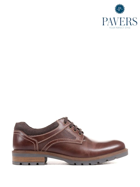 Pavers Gents Brown Lace Casual Shoes (440118) | €31