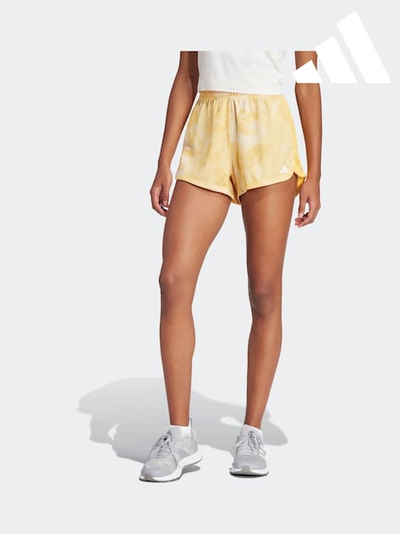 adidas Orange Pacer Essentials Aop Flower Tie Dye Knit Shorts (442560) | €15