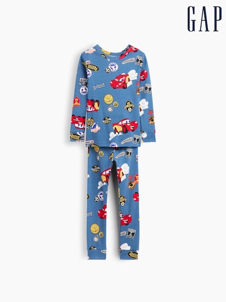 Blå - Gap Disney Cars-pyjamasset med tryck (6mån–5år)