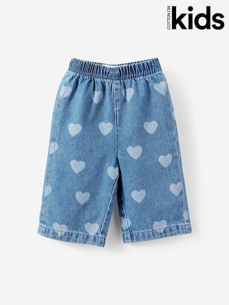 Blue - Cotton On Baby Denim Straight Leg Jeans