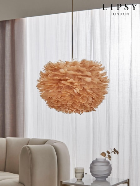 Lipsy Nude Feather Ceiling Light Shade (444128) | €89