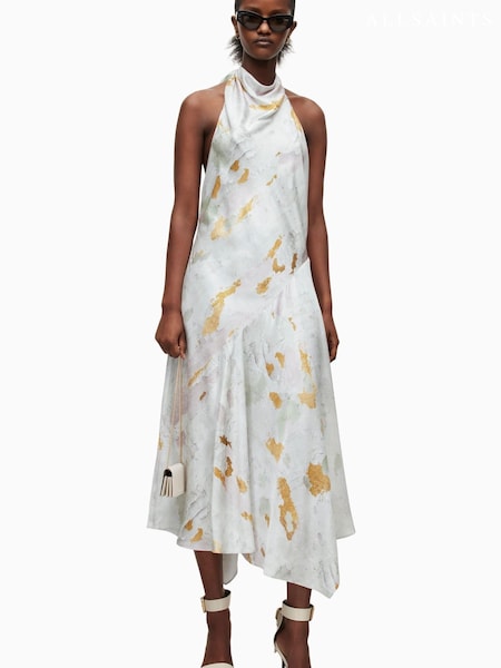 AllSaints White Arieta Paola Dress (444184) | €133