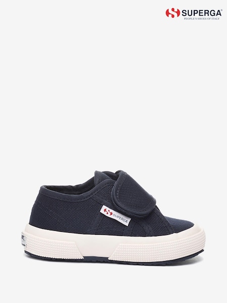 Superga Kids 2750 Hook and Loop Strap Canvas Pumps (444397) | €16