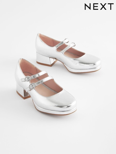 Double Strap Occasion Platform Heels (445139) | ‏108 ر.س.‏ - ‏137 ر.س.‏