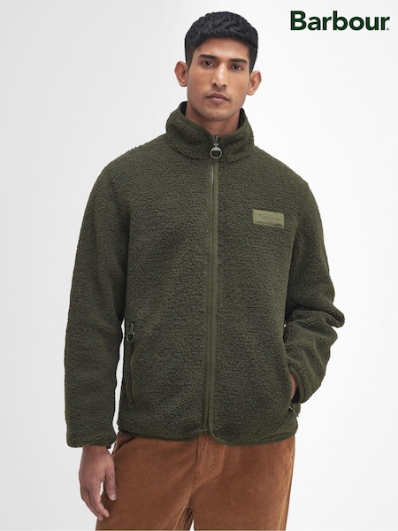 Zielony - Dwustronna kurtka polarowa Barbour® (445540) | 376 zł