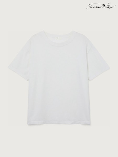 White - American Vintage Fizvalley T-shirt