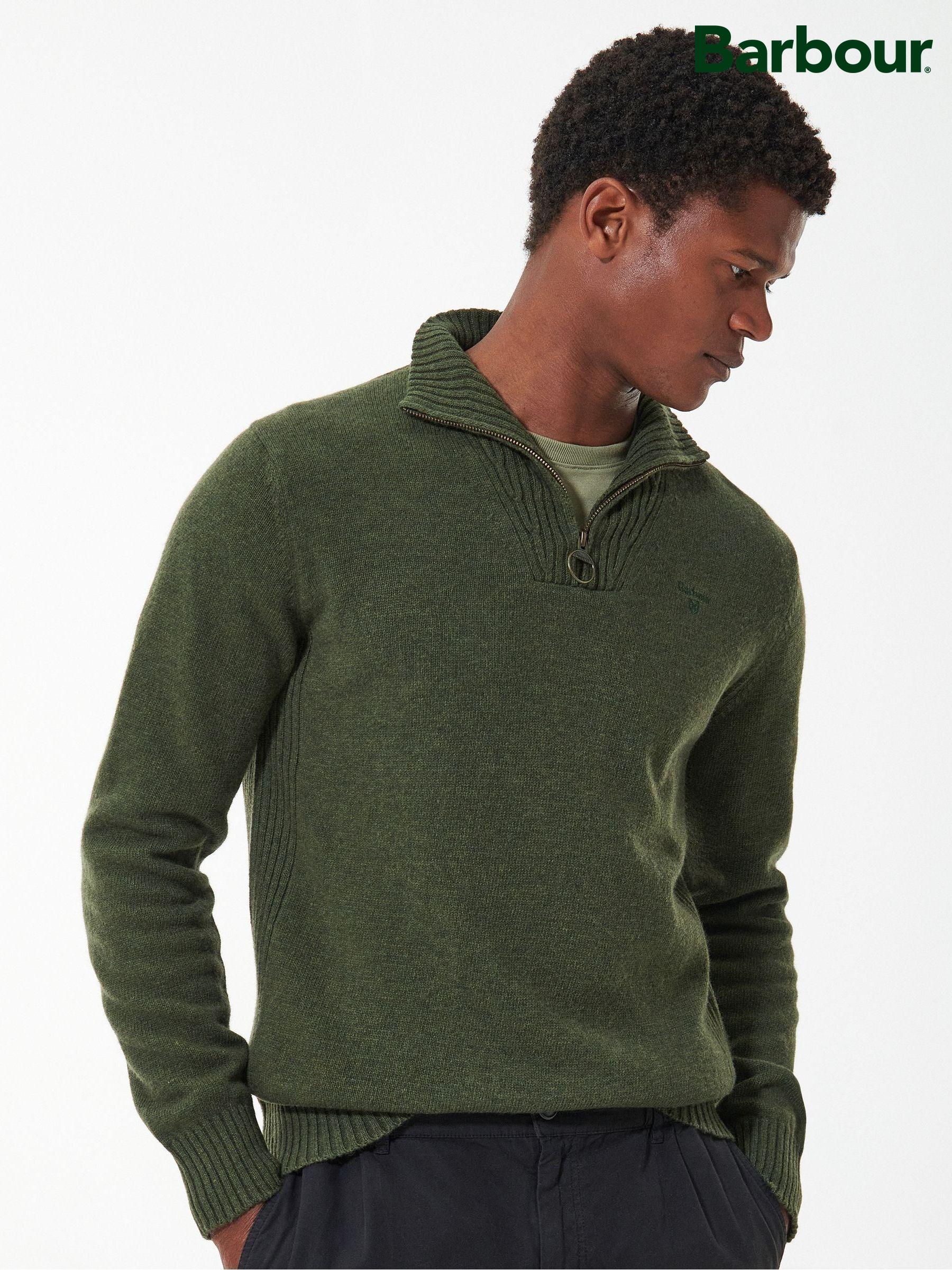 Barbour quarter zip clearance