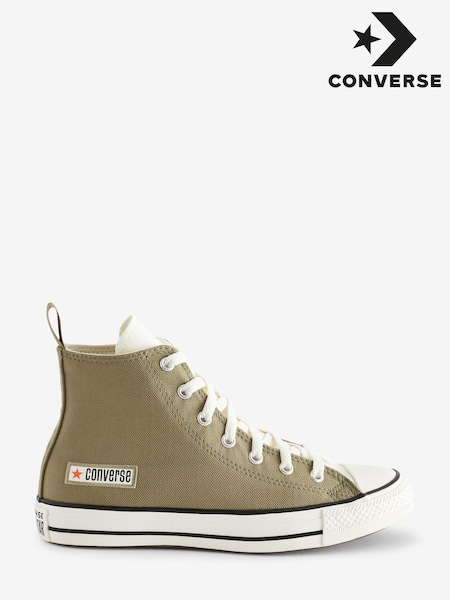 Verde măsliniu - Converse Chuck Taylor All Star High Youth (446982) | 161 LEI