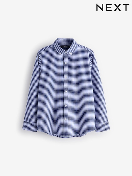 Blue/Navy Single Oxford Shirt (3-16yrs) (447049) | €11 - €16