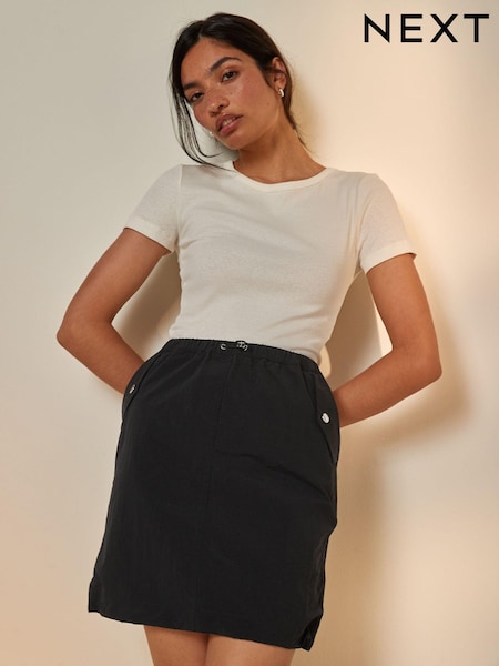 Black Cargo Mini Skirt (447151) | €14
